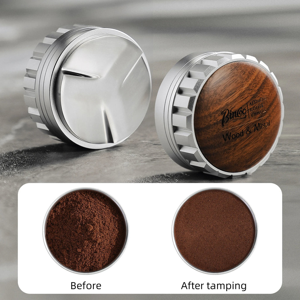 Bincoo 3-Angle Espresso Distributor Leveler 51mm 58mm Espresso Distributor Qst