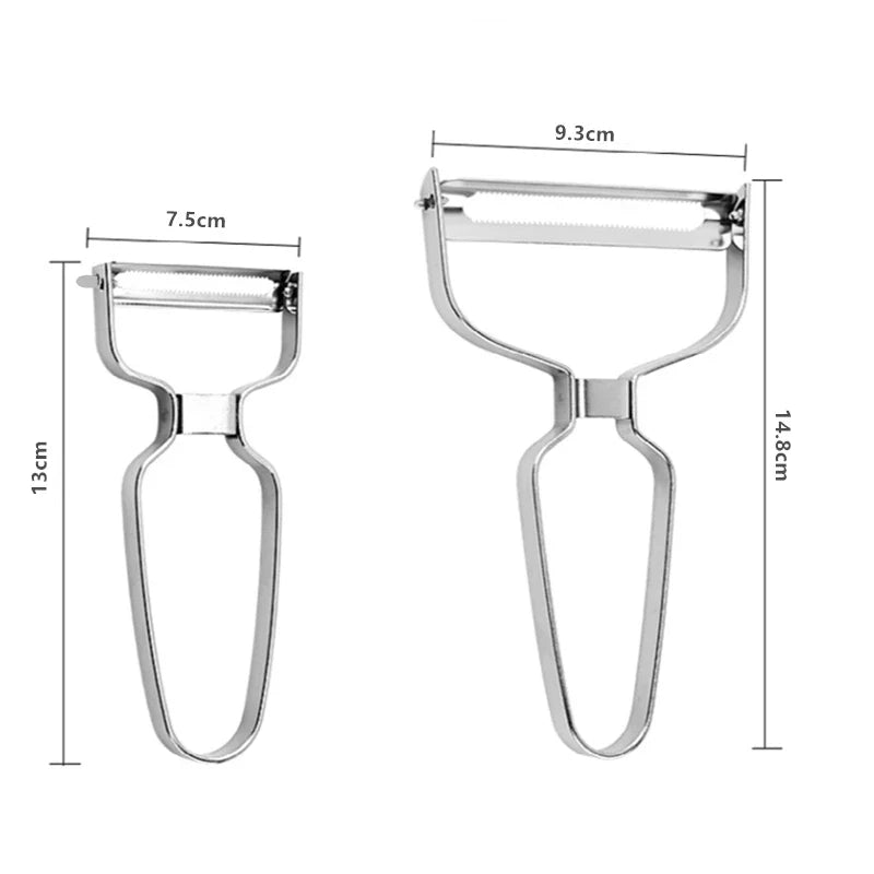 Stainless Steel Vegetable Grater & Peeler – Cabbage Slicer Vegetable Grater Peeler Qme