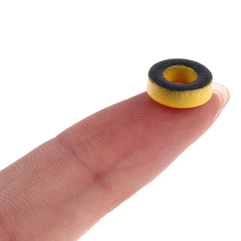 T37-6 Iron Powder Toroid Core AL 3nH/N² – 5 Pack Toroid Core Qme