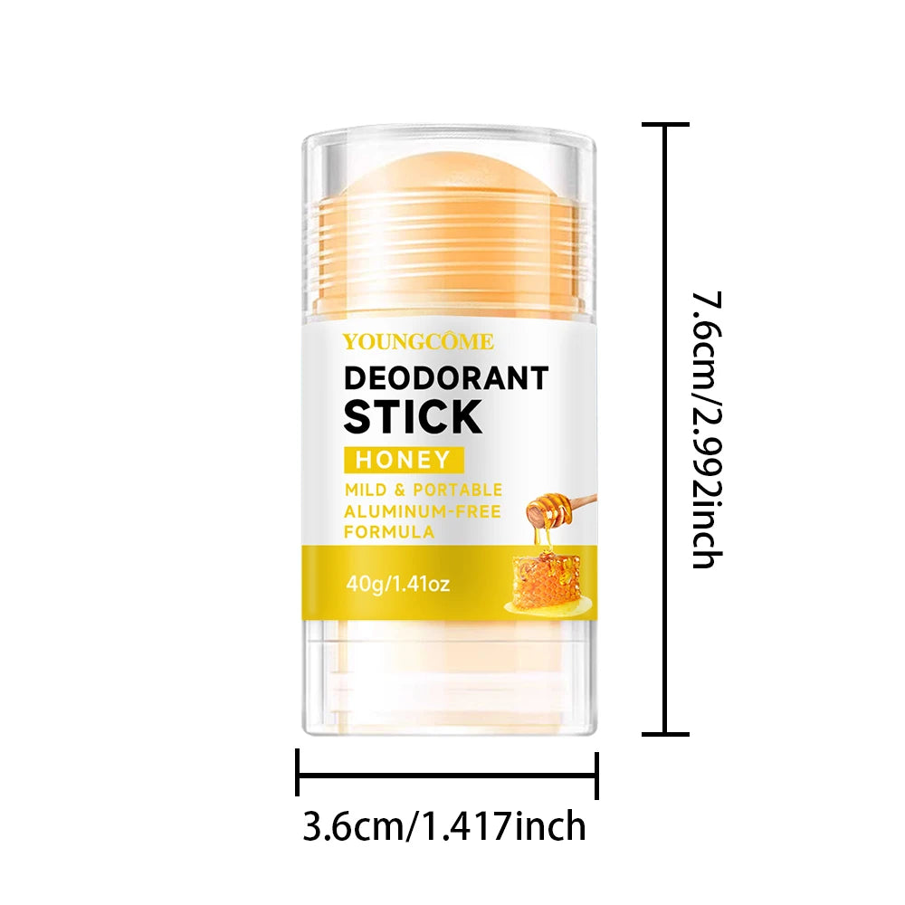 YOUNGCOME Portable Deodorant Stick – Long-Lasting Freshness Deodorant Stick Qst 40g