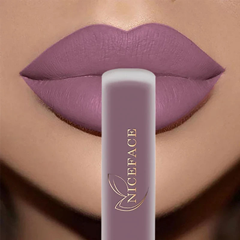 NICEFACE Matte Liquid Lipstick – Waterproof Velvet Nude | 23 Shades Matte Liquid Lipstick Qme