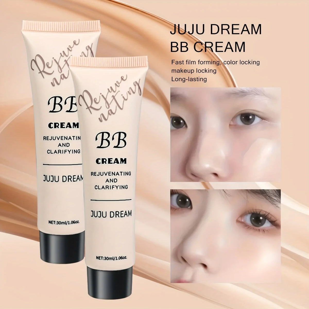 Korean BB Cream Natural Concealer – Moisturizing & Nourishing BB Cream Concealer Qme