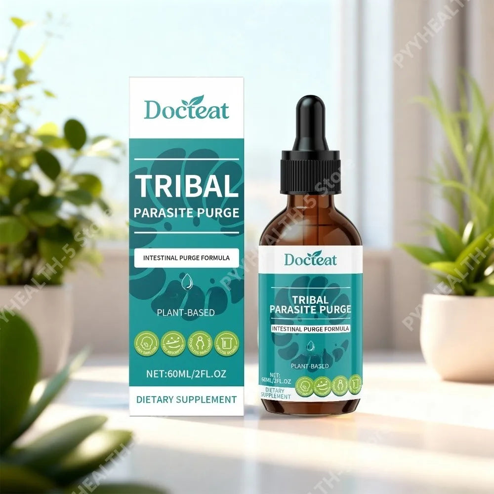 Docteat Gut Support Drops – Mullein, Licorice & Astragalus 60ml Herbal Supplement Drops Qst