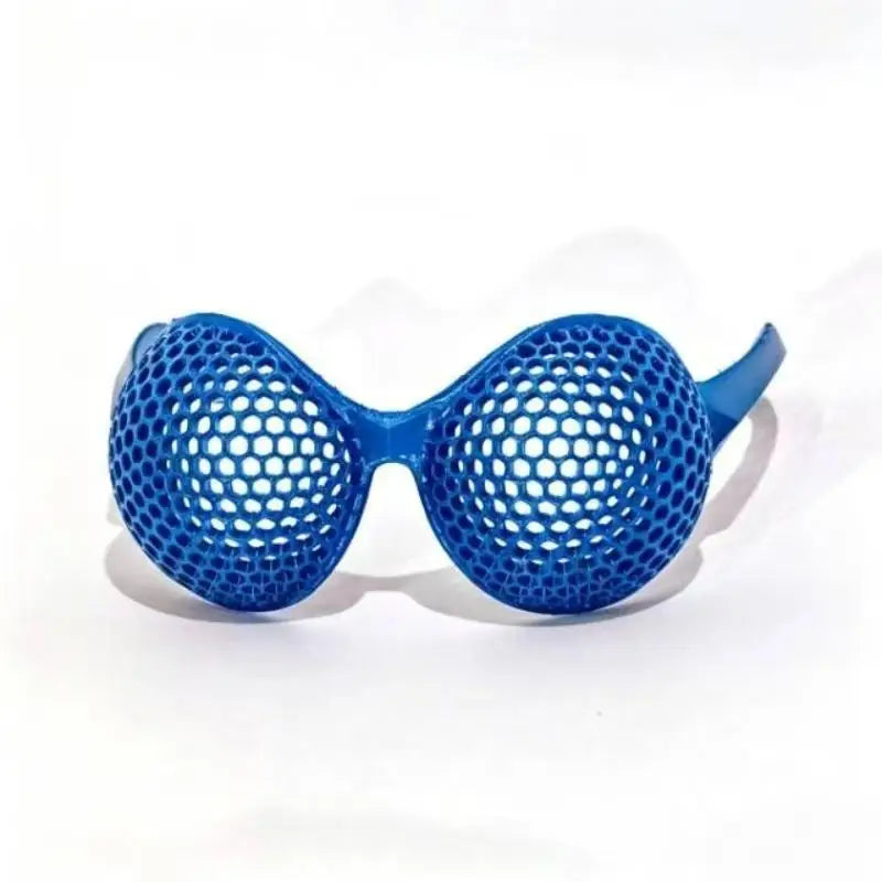 3D Printed Insect Compound Eye Glasses – Halloween Eyewear Novelty Fashion Glasses Qst S E