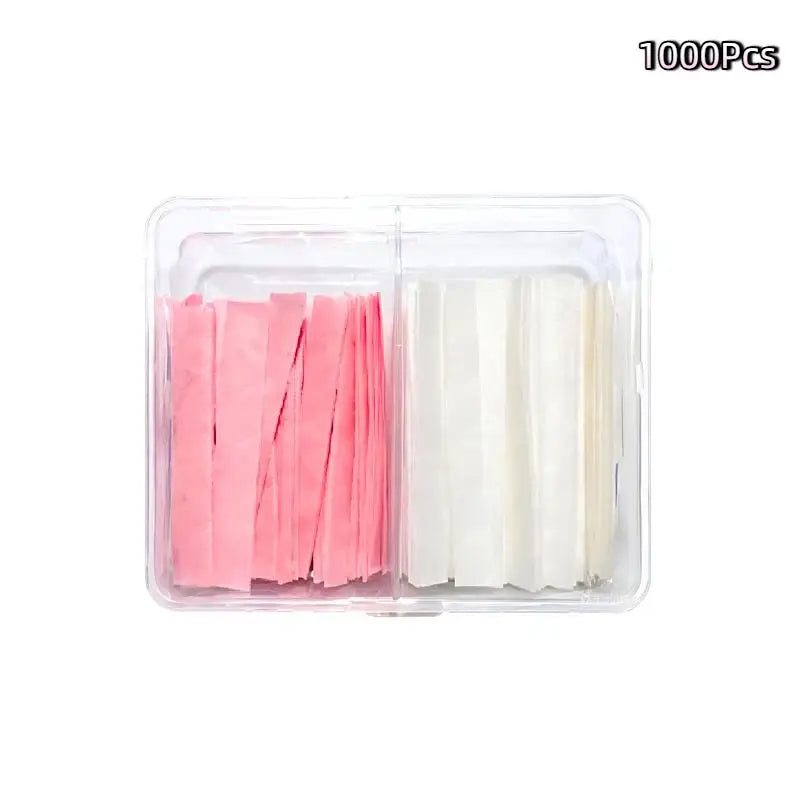 Eyelash Perm Papers & Reusable Lifting Rods for Perfect Curls Lash Lift Kit Qme 1000Pcs