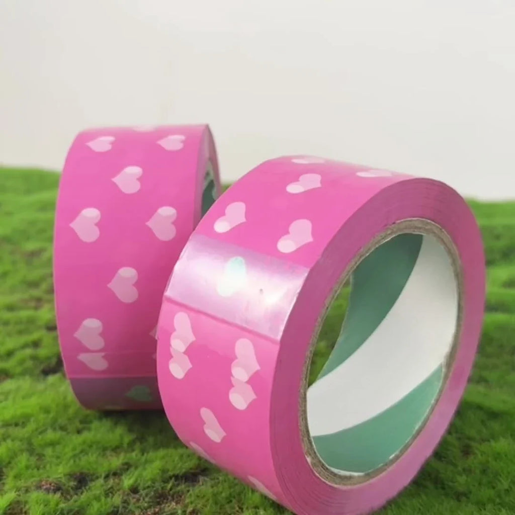 Love Print Packaging Tape – Gift Box & Shipping Tape Decorative Packaging Tape Qme