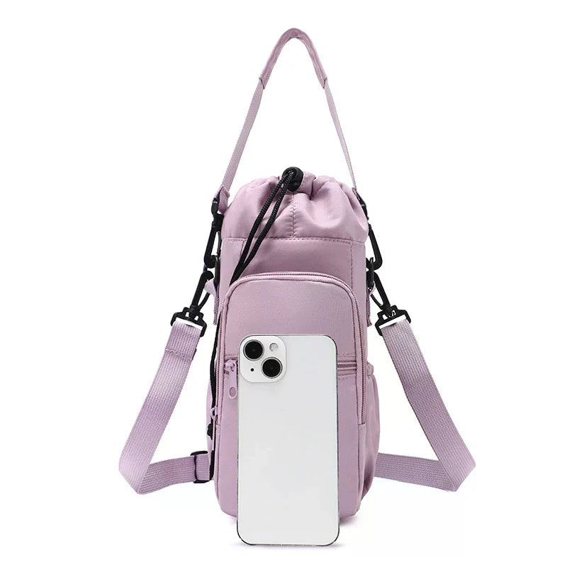 Insulated Water Bottle Carrier Bag with Adjustable Strap Bottle Carrier Bag Qme