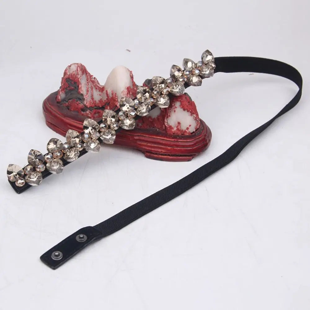 Rhinestone Adjustable Waist Belt for Women – 3 Colors Rhinestone Waist Belt Qme