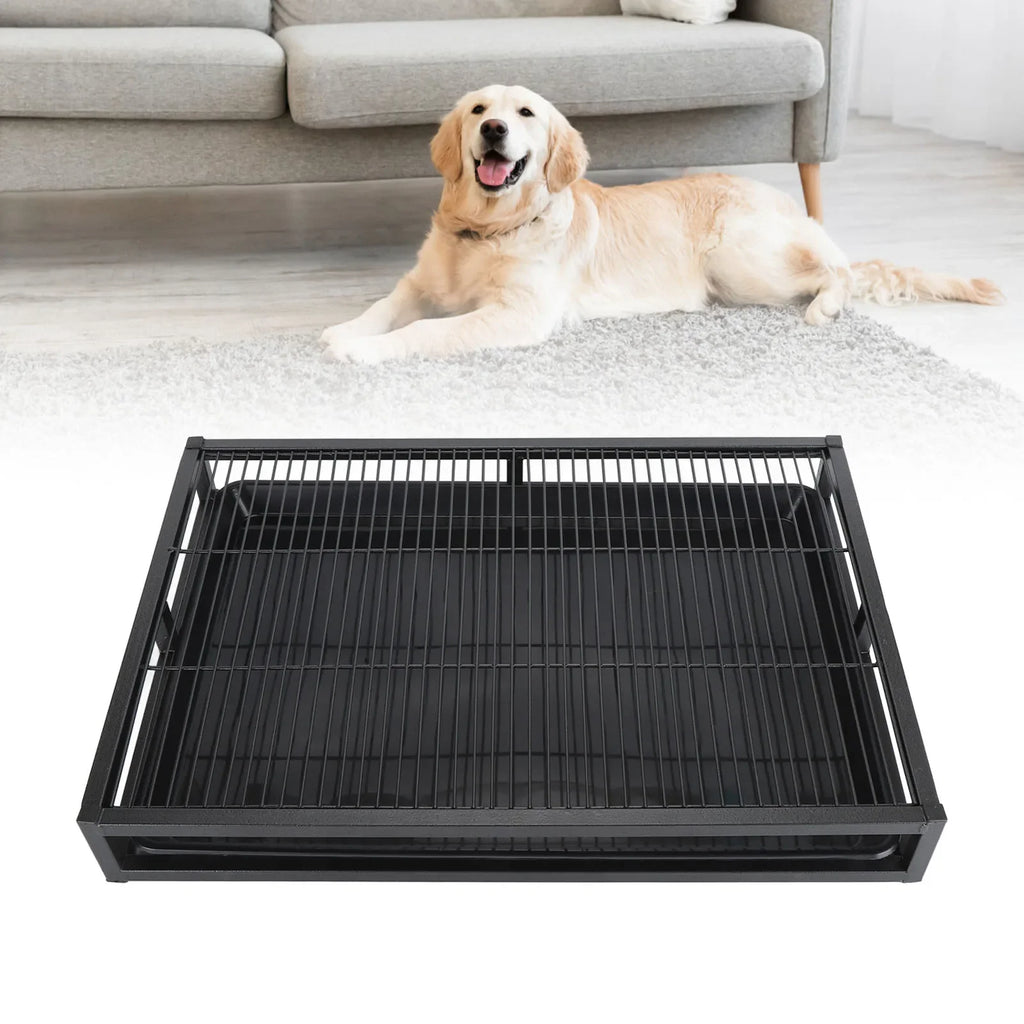 Large Dog Potty Tray – Reusable Indoor & Outdoor Litter Box Dog Potty Tray Qme