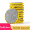 Double-Sided Dishwashing Sponge Scouring Pads – Set of 5 Sponge Scouring Pad Qme 10Pcs Yellow