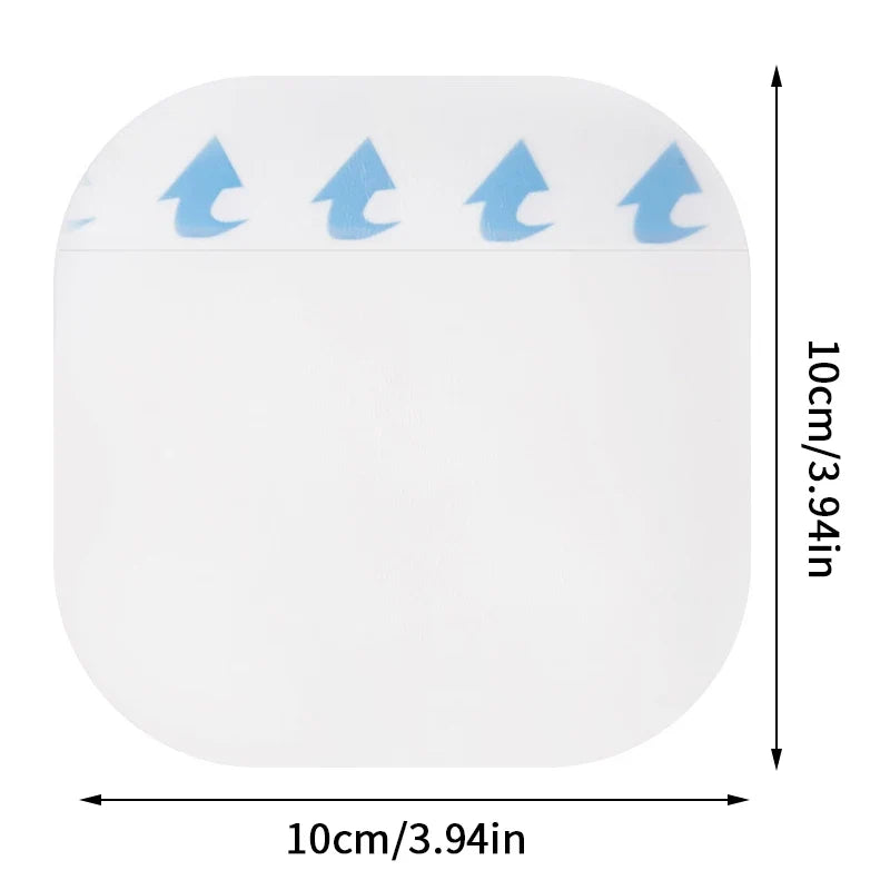 Hydrocolloid Self-Adhesive Patches – Breathable Invisible Skin Hydrocolloid Skin Patch Qme 10x10cm 1Pc