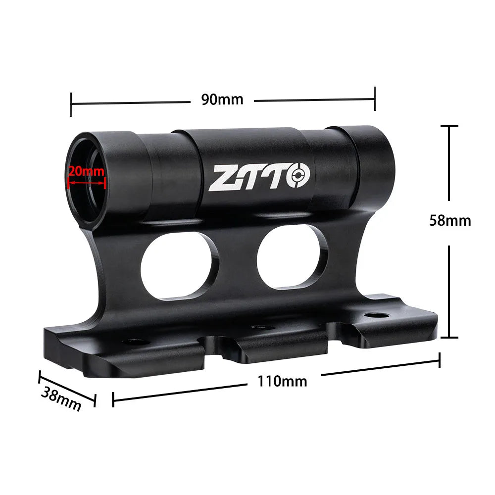 ZTTO Bike Fork Mount Quick Release Thru Axle Car Carrier Block Bike Fork Mount Carrier Qme