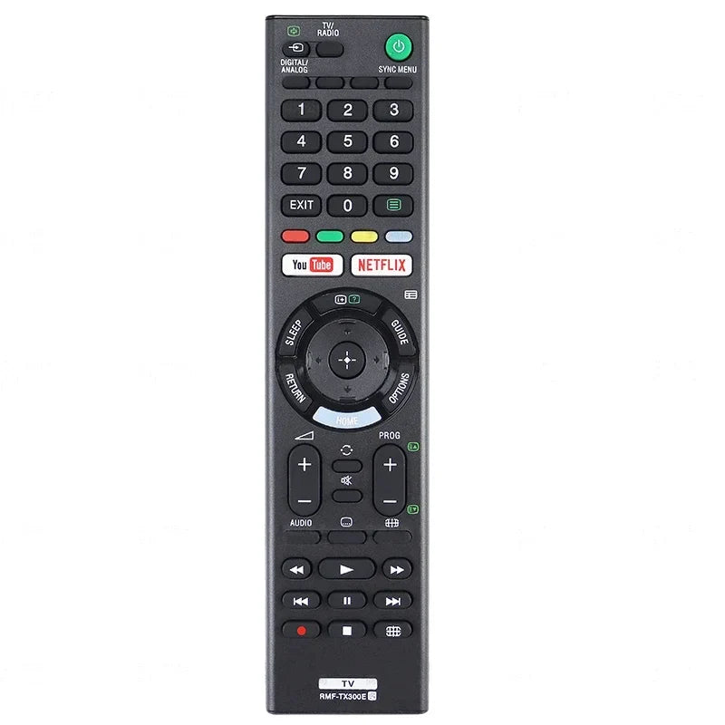 Sony RMT-TX300E Remote Control for LED Smart TV – Netflix & YouTube TV Remote Control Qme TX300E