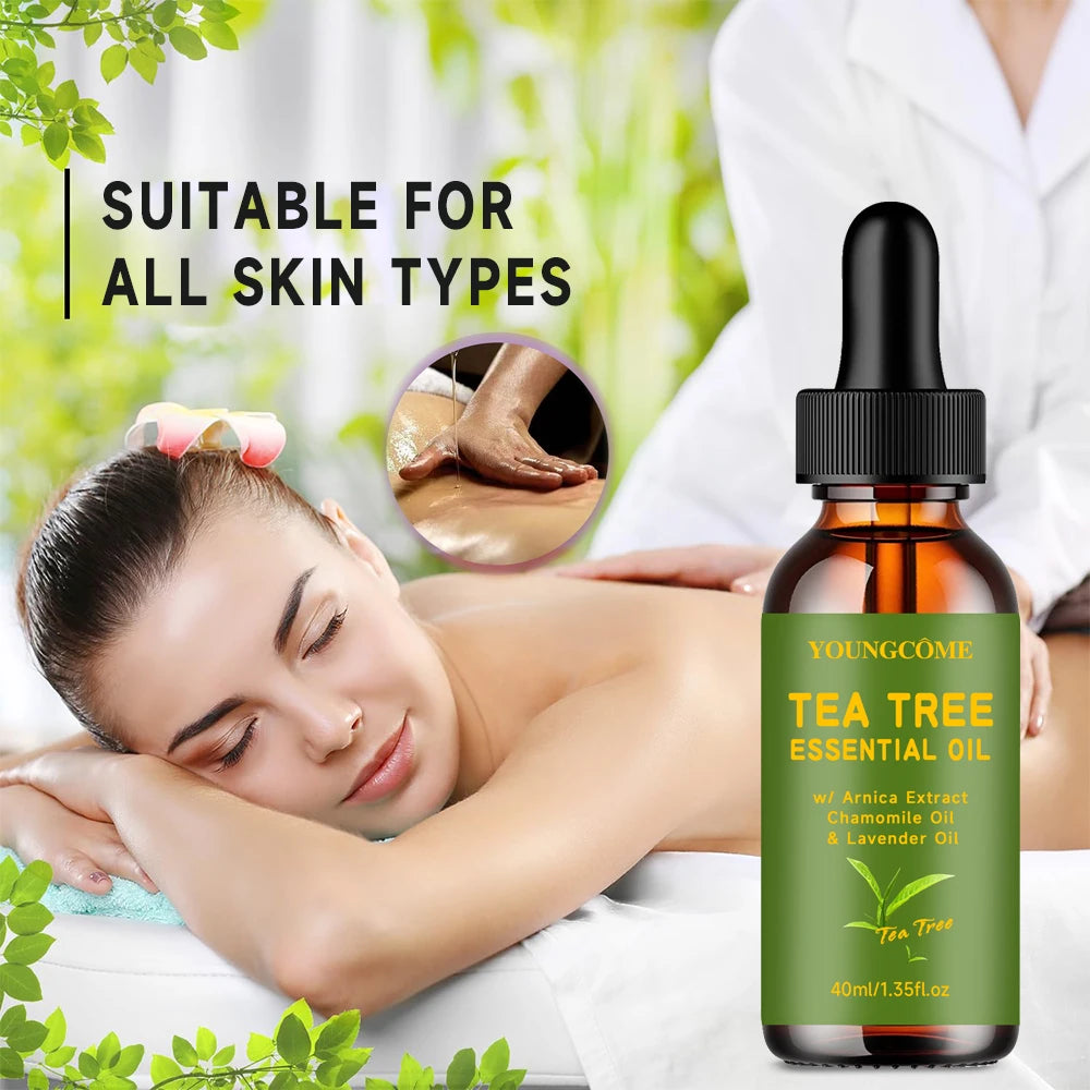 Tea Tree Essential Oil – Skin, Hair, Nails & Aromatherapy Essential Oil Qst