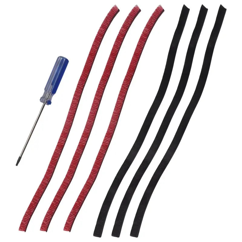7-Pc Soft Plush Strip Kit for Dyson V7 V8 V10 V11 Roller Brush Vacuum Brush Parts Qst