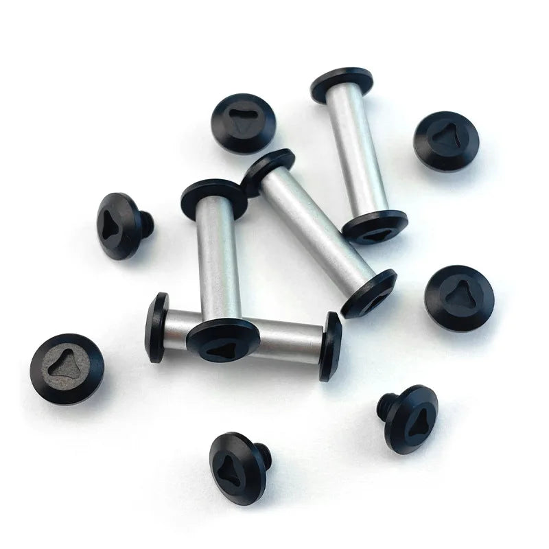 Stainless Steel Knife Handle Locking Screws M4 – 10 Sets Knife Handle Screws Qst