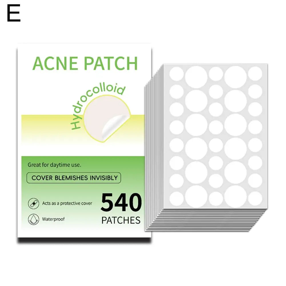 Invisible Acne Patches Mixed Pack 240–540 | Blemish Dots Acne Patches Qme E 540 patches CN