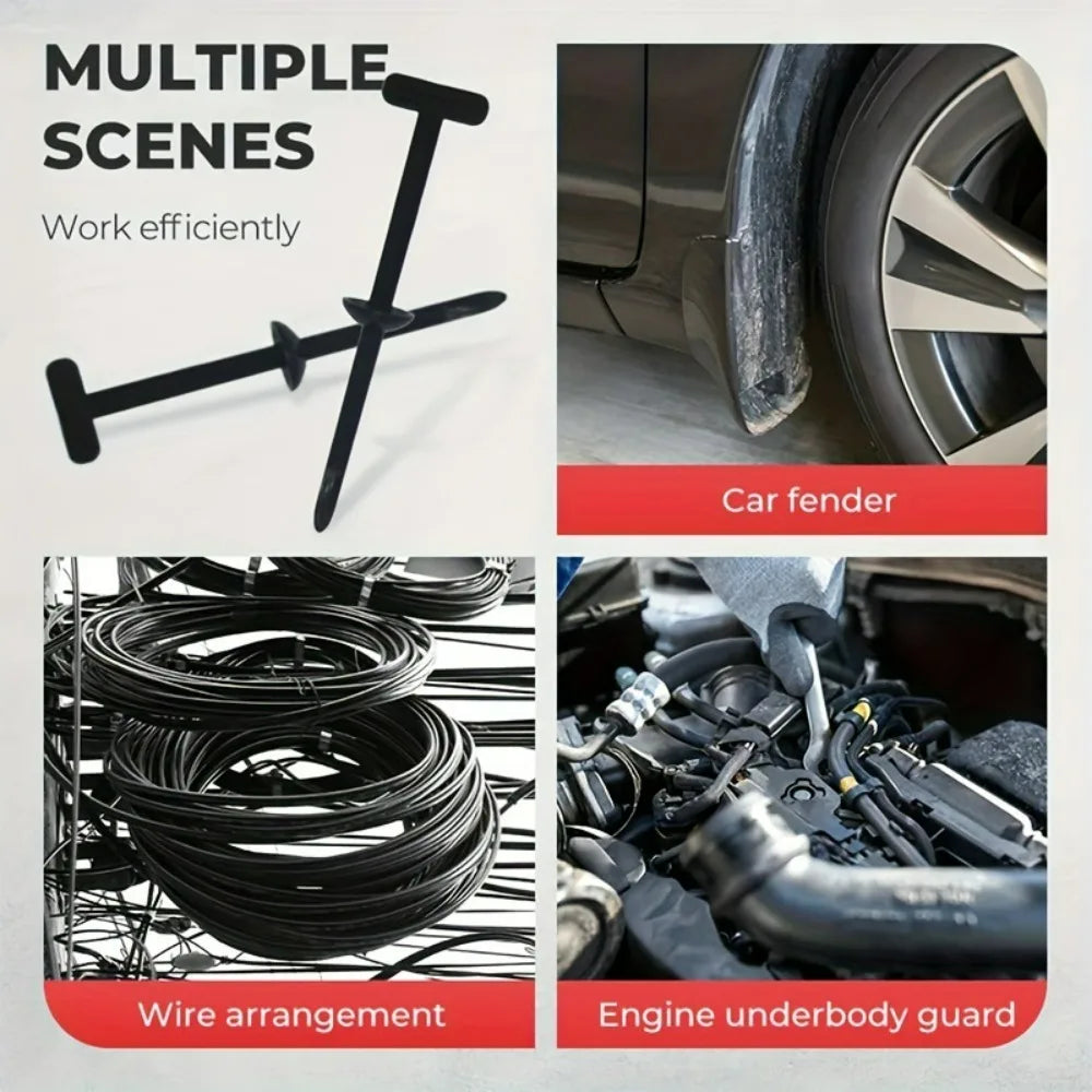 Nylon Self-Locking Cable Ties Car Panel & Wire Organizer Nylon Cable Ties Qme