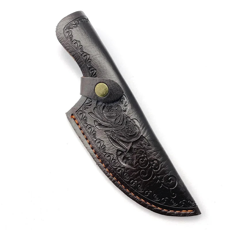 Swayboo PU Leather Knife Sheath for Fixed Blade – Camping Knife Sheath Qst
