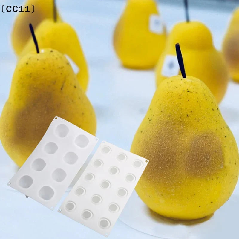 Fruit Silicone Mold – Pineapple Mango Peach Cake & Resin Silicone Baking Mold Qme