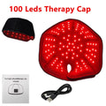 ZONGKUNG 100-LED Red Light Therapy Hair Growth Cap 660nm 850nm LED Hair Growth Cap Qst 100LEDs Cap