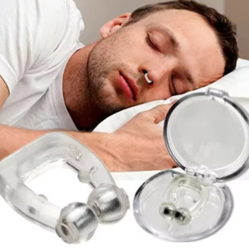 Magnetic Nose Clip for Easy Breathing & Better Sleep Nasal Breathing Clip Qme