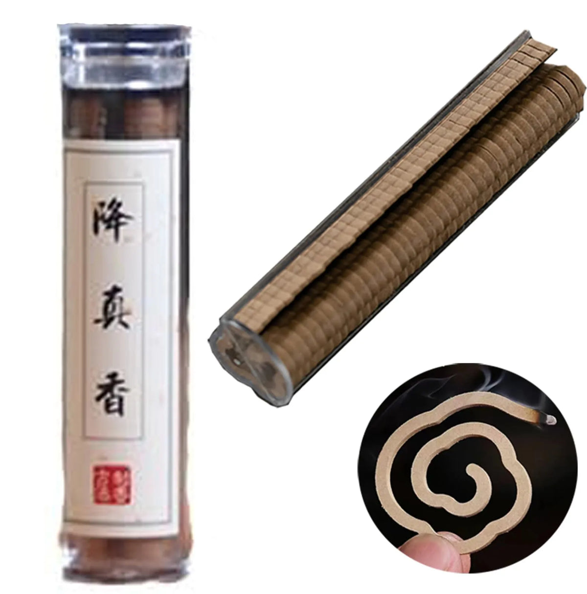 Xiangyun Coil Incense – Ambergris, Sandalwood & Agilawood Coil Incense Qme E