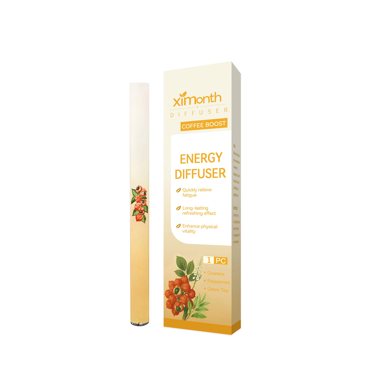 South Moon Herbal Aromatherapy Diffuser Pen 4-in-1 Energizing Stick Aromatherapy Inhaler Pen Qst 1PC boxed 1