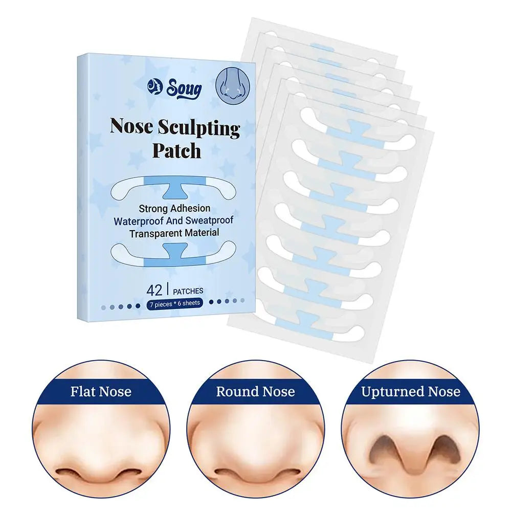 Invisible Nose Wing Slimming Stickers – Cosplay Beauty Strips Cosmetic Beauty Strips Qme