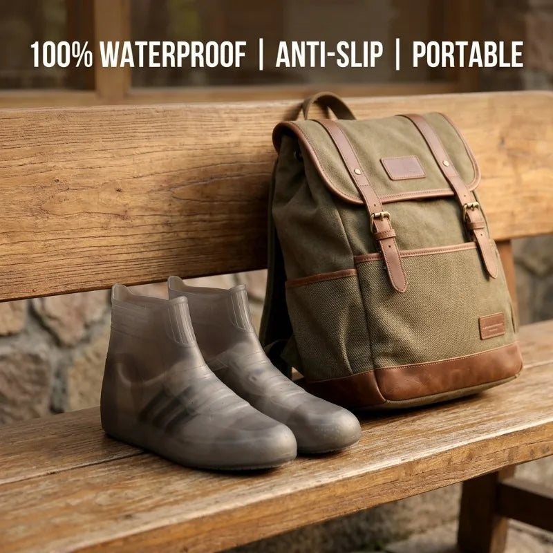 Waterproof Silicone Shoe Covers – Non-Slip Rain Protectors Silicone Shoe Covers Qme