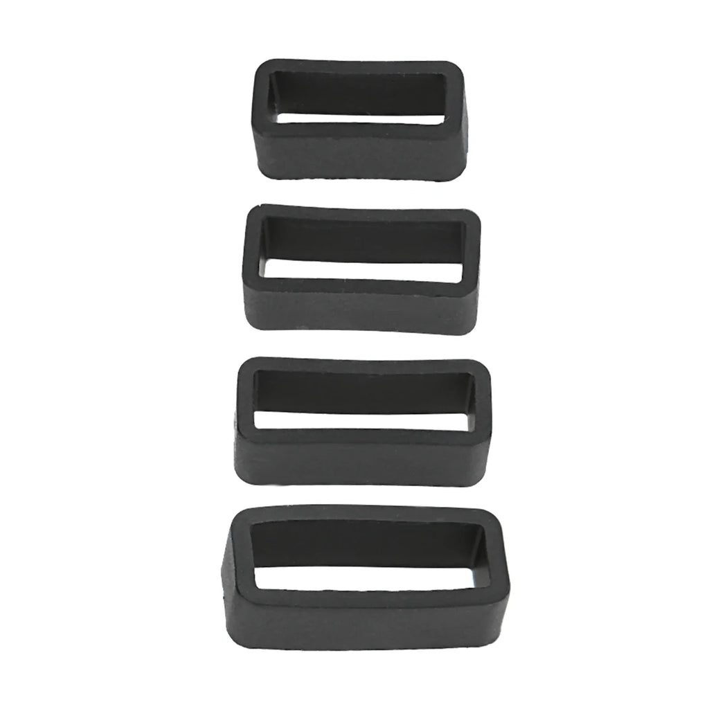 Silicone Watch Strap Safety Buckles 4-Pack | SWATCH Compatible Watch Strap Buckle Qme
