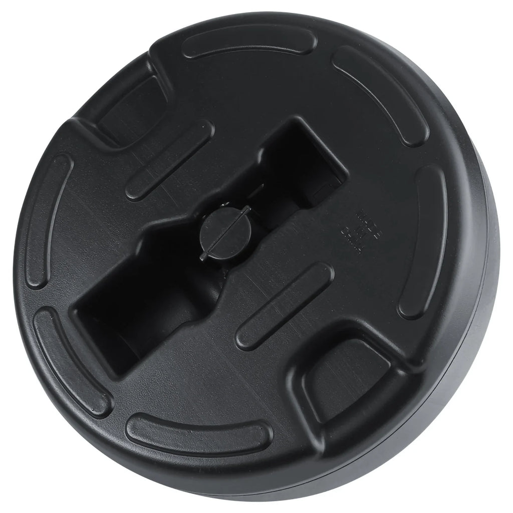 Fillable Patio Umbrella Base Stand – Round Plastic, Water or Sand Umbrella Base Stand Qme