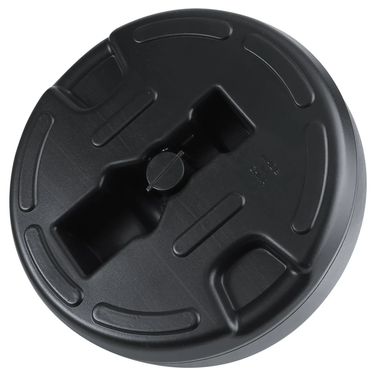 Fillable Patio Umbrella Base Stand – Round Plastic, Water or Sand Umbrella Base Stand Qme