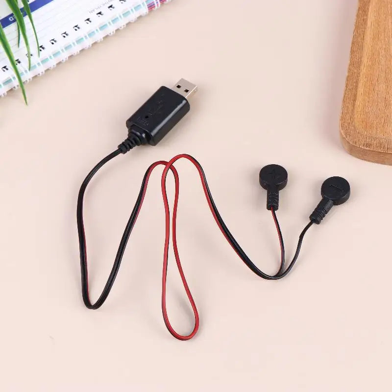 Magnetic Lithium Battery Charging Cable 3.7V 4.2V – 60cm Battery Charging Cable Qme