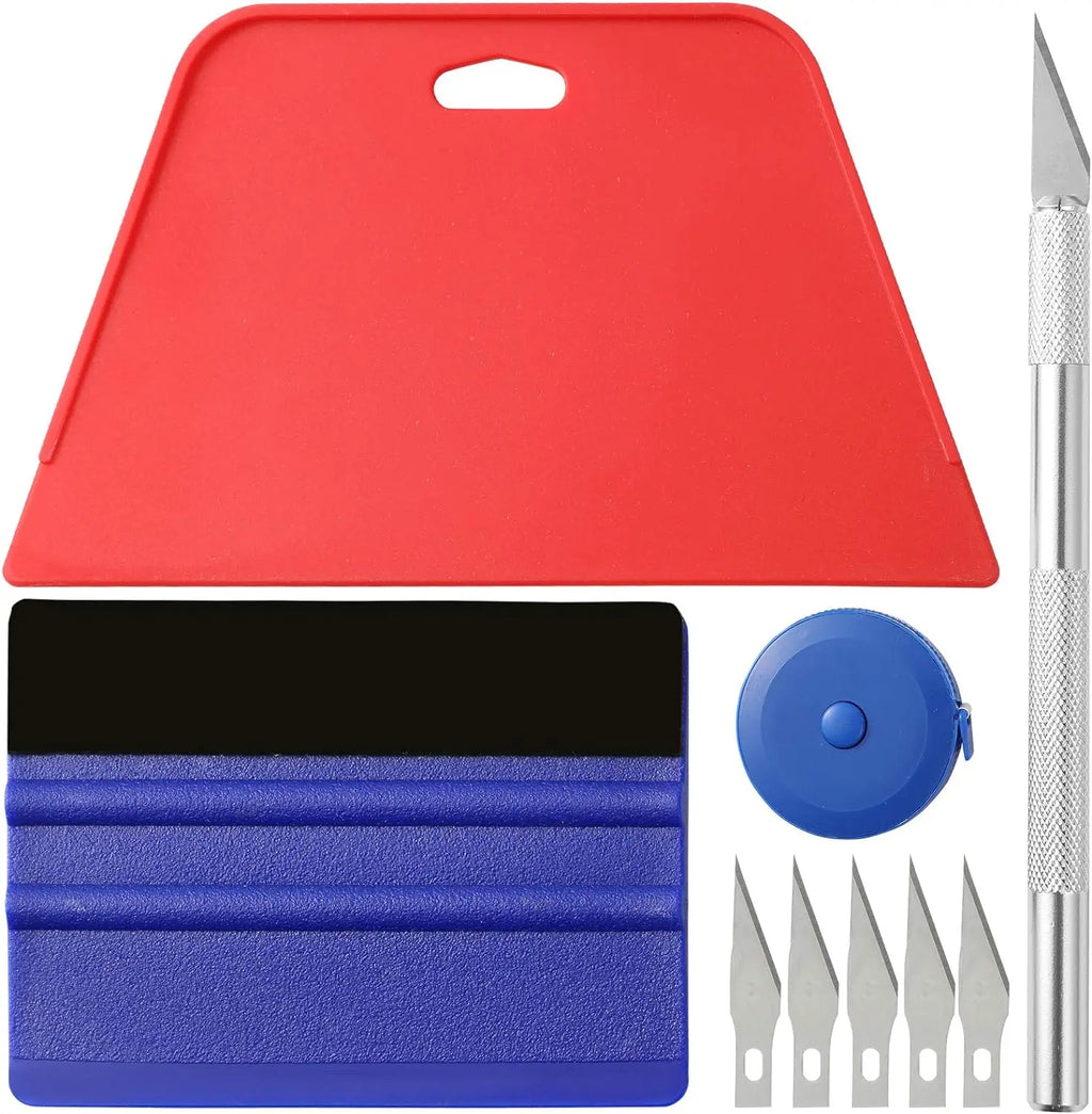 Car Vinyl Wrap Squeegee Scraper & Wallpaper Smoother Tool Vinyl Wrap Squeegee Qme