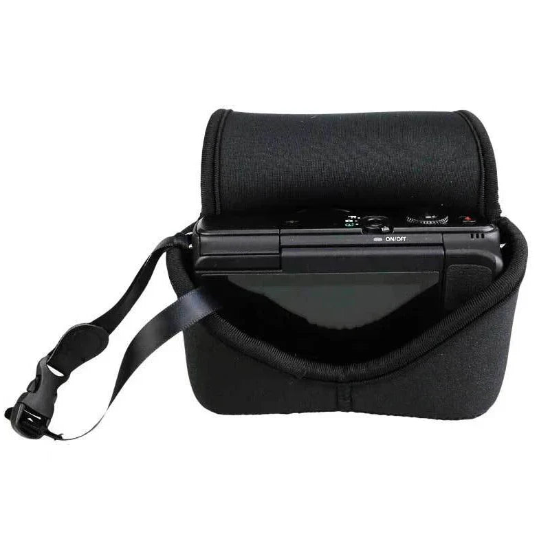Neoprene Mirrorless Camera Pouch – Soft Protective Bag Camera Pouch Case Qme