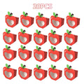 10 Apple Window Candy Boxes | Mini Heart Party Favor Boxes Party Favor Boxes Qme 20Pcs as shown
