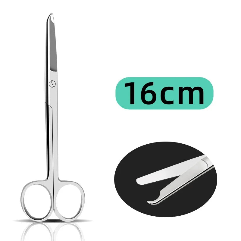 Stainless Steel Crescent Scissors – Precision Cutting Tool Craft Scissors Qme Red
