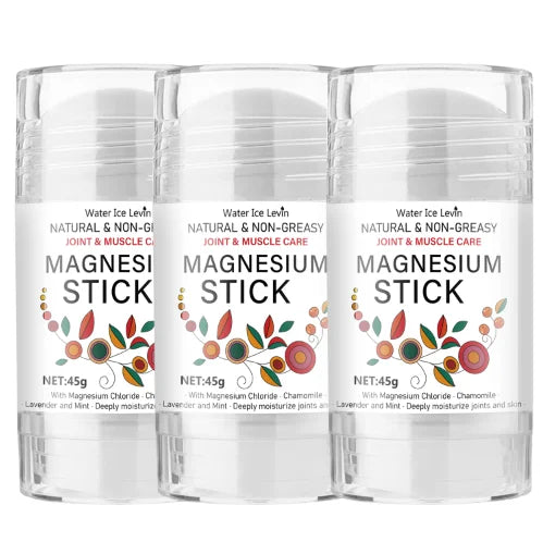 Magnesium Stick Chamomile & Lavender | Natural Body Care Magnesium Body Stick Qme WHITE 45g