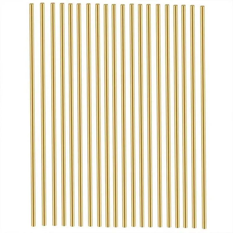 Solid Brass Rod – DIY Knife Rivet & Handle Pin Bar 3–8mm Brass Metal Rod Qst