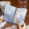 Cute Die-Cut Flash Stickers for Scrapbook, Journal & Phone Decorative Stickers Qme AA