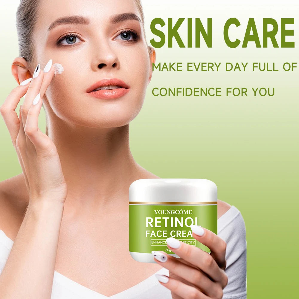 YOUNGCOME Retinol Face Cream – Brighten & Firm Skin | 30g/60g Retinol Face Cream Qst