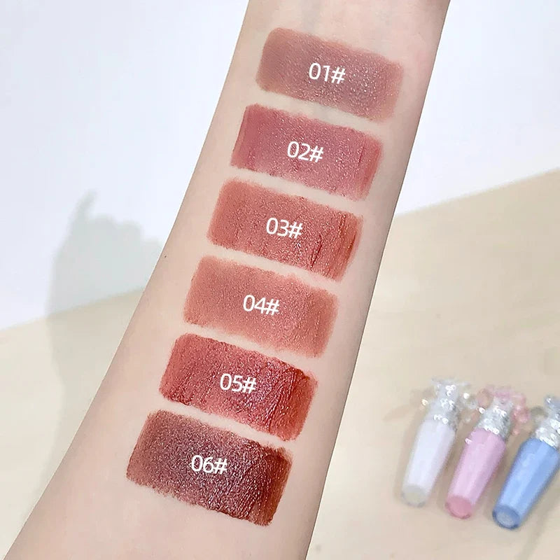 Gege Bear Mist Matte Lip Glaze – Velvet Clay Lipstick Matte Lip Glaze Qme