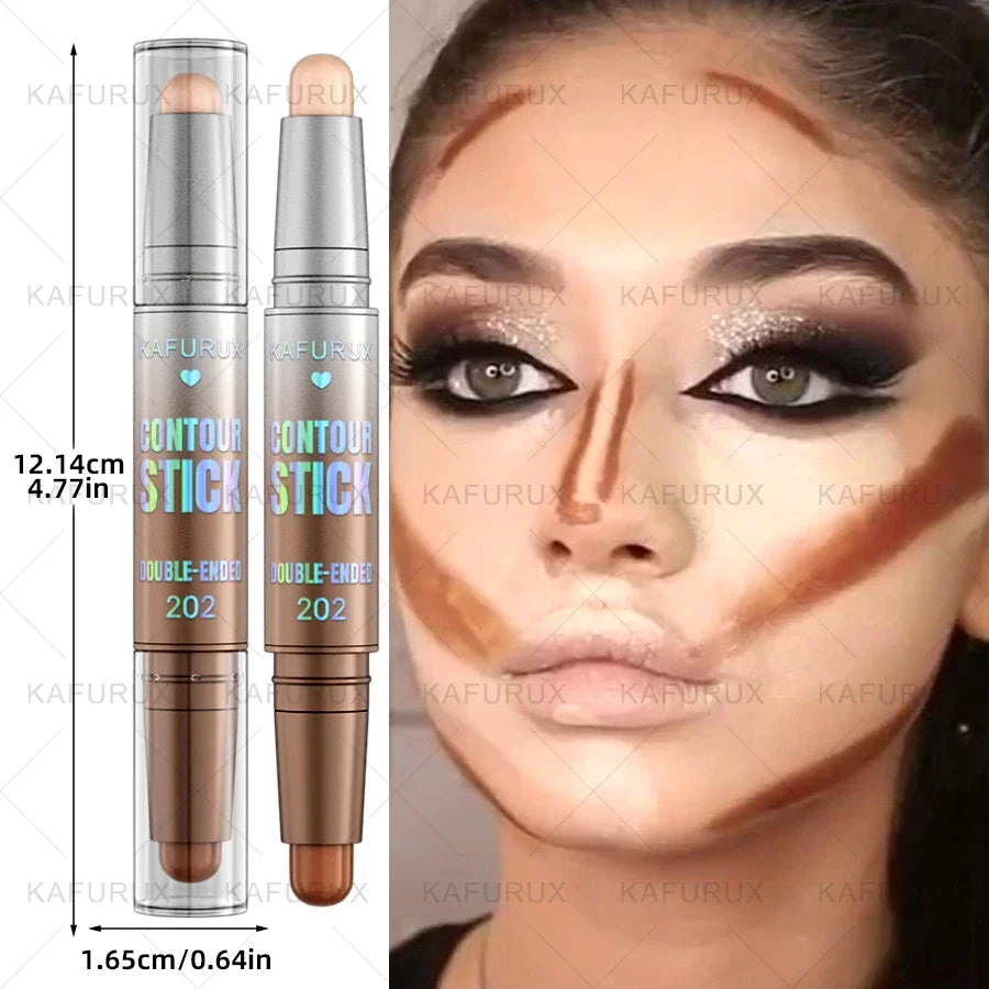 Qme Dual-Ended Contour Stick – Foundation & Concealer Contour Concealer Stick Qme