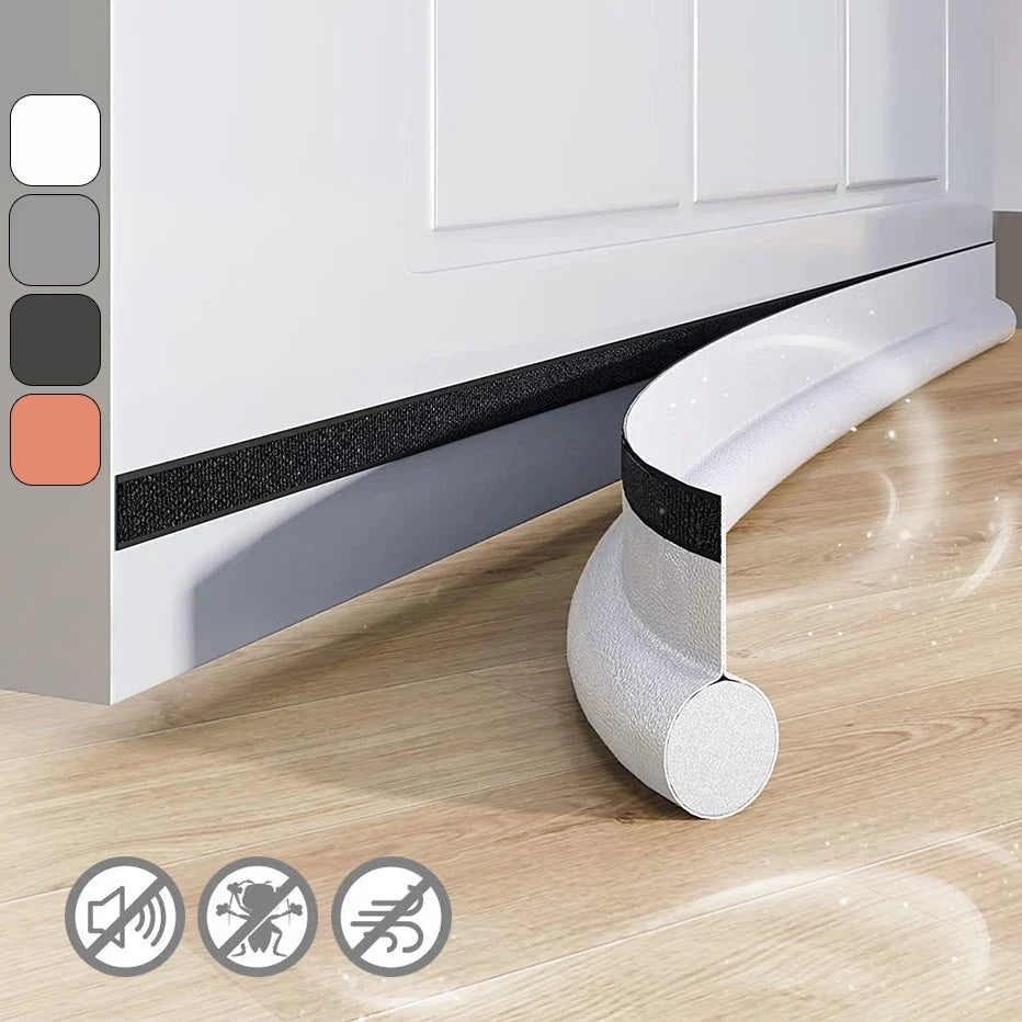 Adjustable Door Bottom Seal Strip & Draft Stopper Weatherstrip Door Weatherstrip Seal Qme