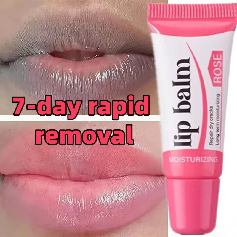 Lip Brightening Balm Mask – Exfoliating & Moisturizing Gloss Lip Balm Mask Qme