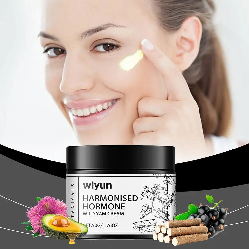 Wild Yam Cream – Deep Moisturizing Body & Skin Cream | Qme Moisturizing Body Cream Qme