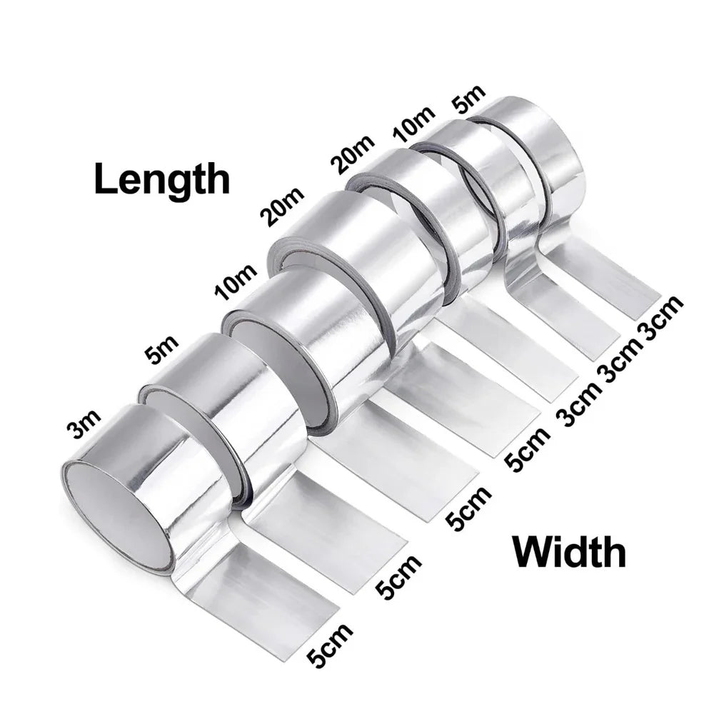 Aluminum Foil Tape Waterproof Self-Adhesive Kitchen Seal Strip Kitchen Seal Tape Qme