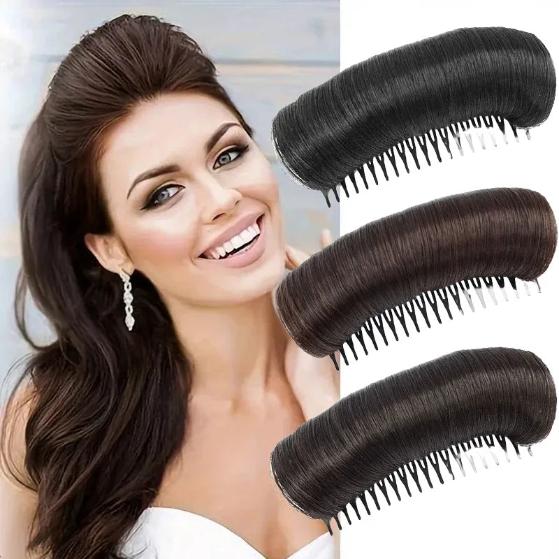 Volumizing Wig Cushion Fiber Insert Comb – Invisible Hair Pad Hair Volumizing Insert Qme