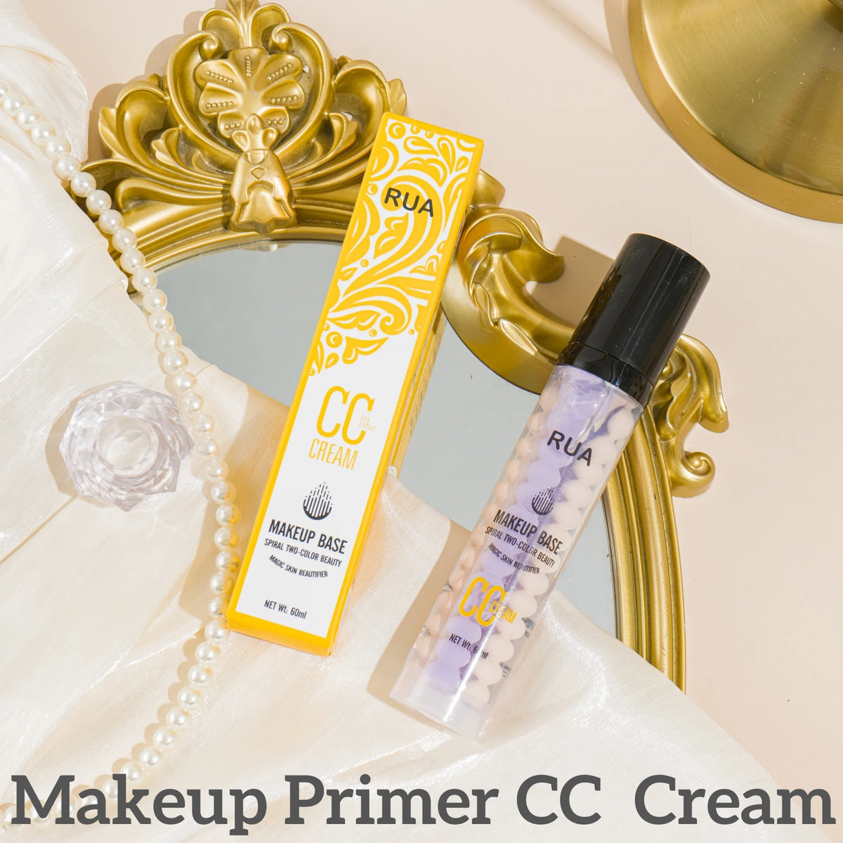 RUA Hydrating Makeup Primer – Waterproof, Long-Lasting 60ml Makeup Primer Qst
